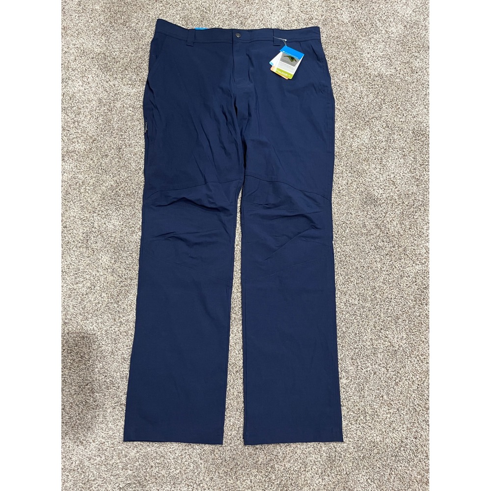 Columbia Royce Peak II Mens Navy Outdoor Hiking Pants 38x34 AM8678-464 NEW